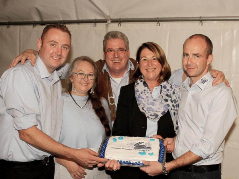 Gruppenbild der Familie Schuppler