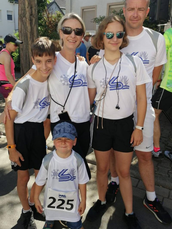 Team beim Firmenlauf