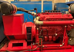 alte Kesselanlage vor Ausstausch